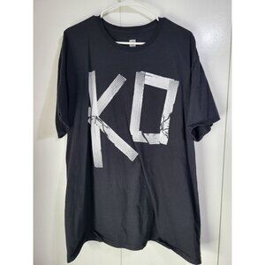 WWE Kevin Owens "JUST KEEP FIGHTING" Graphic T shirt Black SZ XXL Wrestling